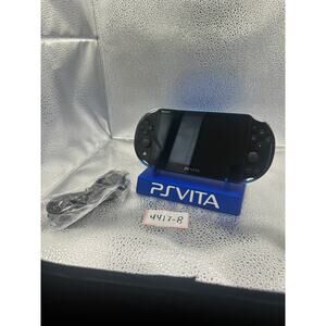 blue ps vita 2000 w/charger well protected